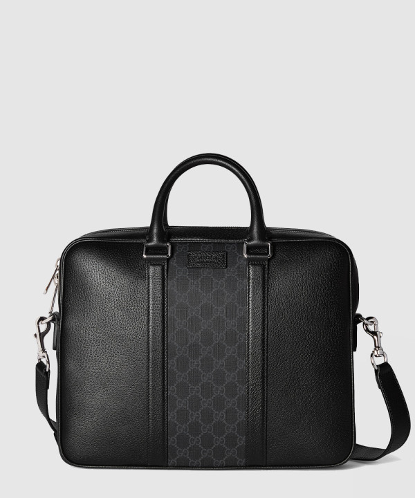 [GUCCI-구찌]태그 장식의 미디엄 GG 브리프케이스 795461