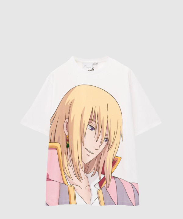 [LOEWE-로에베]움직이는 성 엠벨리시드 코튼 티셔츠
