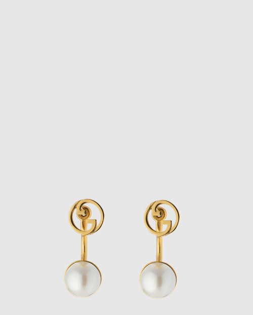 [GUCCI-구찌]블론디 레진 펄 귀걸이 797497