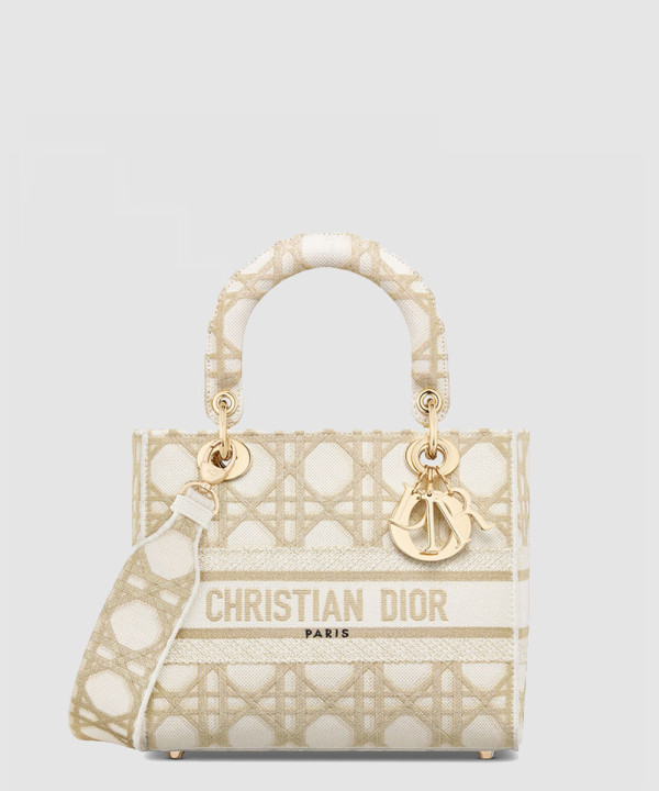 [DIOR-디올]레이디백 램스킨 미듐 M0565