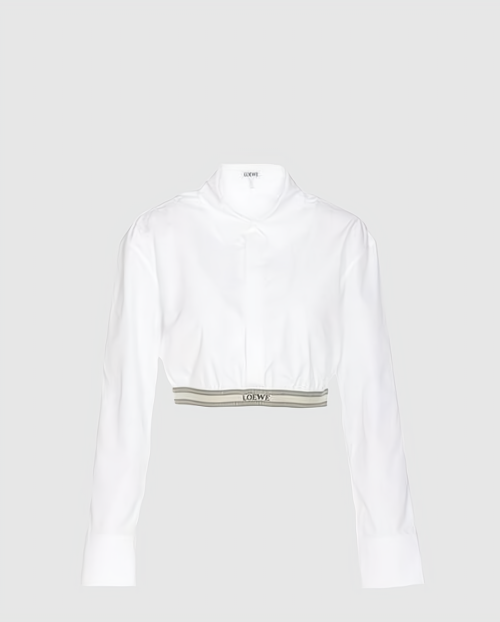 [LOEWE-로에베]크롭 셔츠