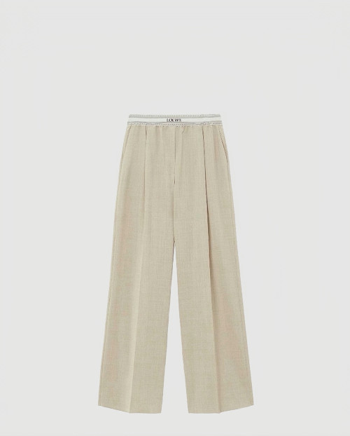 [LOEWE-로에베]스트레이트 레그 테일러드 팬츠