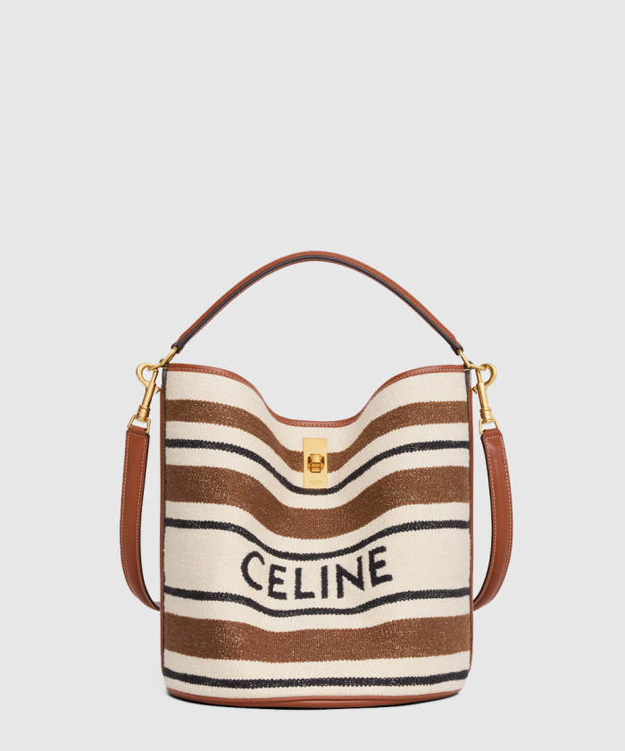 레플리카|이미테이션 celine-셀린느자카르-스트라이프-버킷백-195572