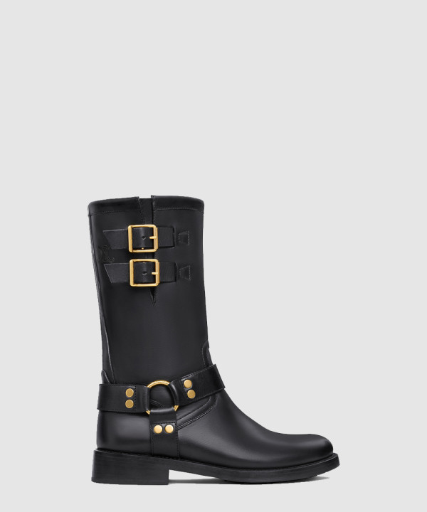 [CELINE-셀린느]하네스 미들부츠 송아지 가죽 354903