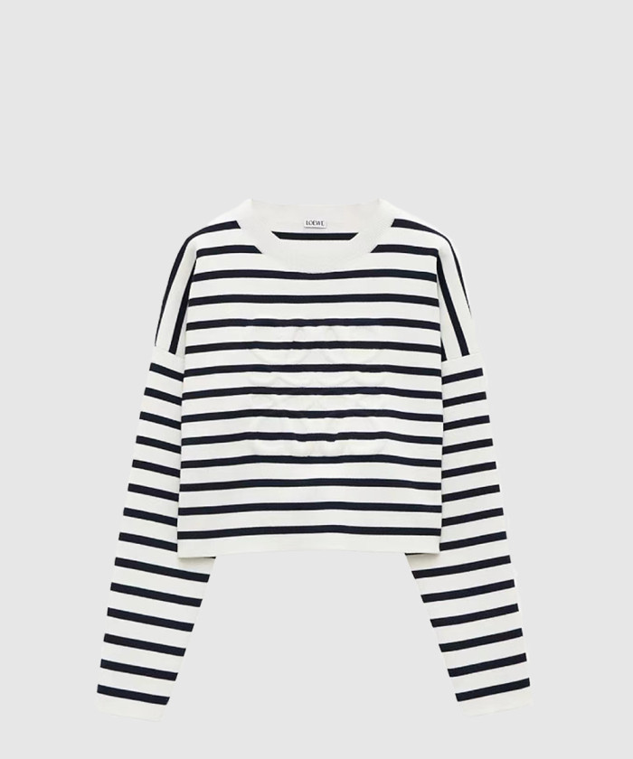 레플리카|이미테이션 loewe-로에베스트라이프-크롭-점퍼