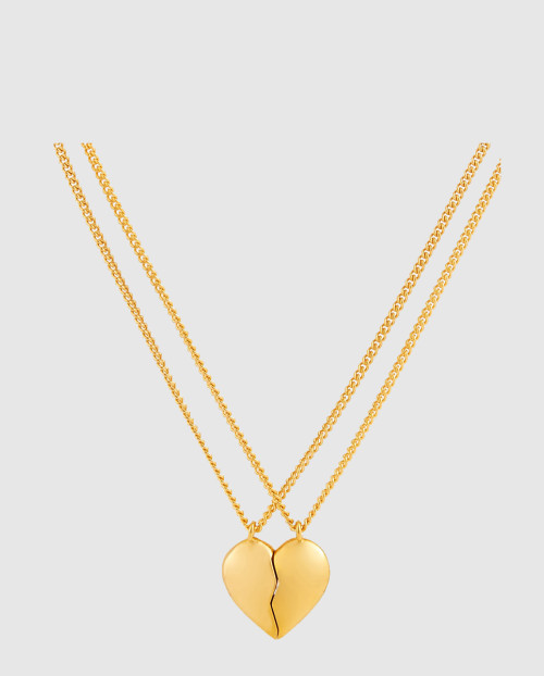 [BALENCIAGA-발렌시아가]러브록 더블 목걸이 741533