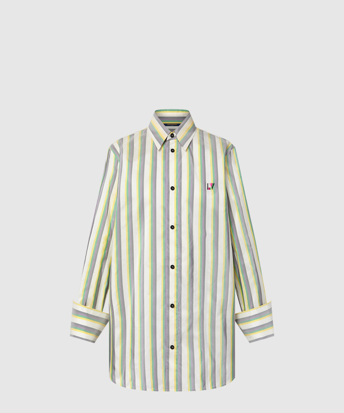 레플리카|이미테이션 louis-vuitton-루이비통멀티-스트라이프-실크-셔츠-1afnt3