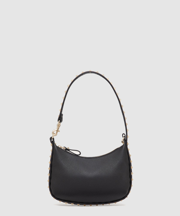 [VALENTINO-발렌티노]그레인 송아지 가죽 미니 호보 클러치