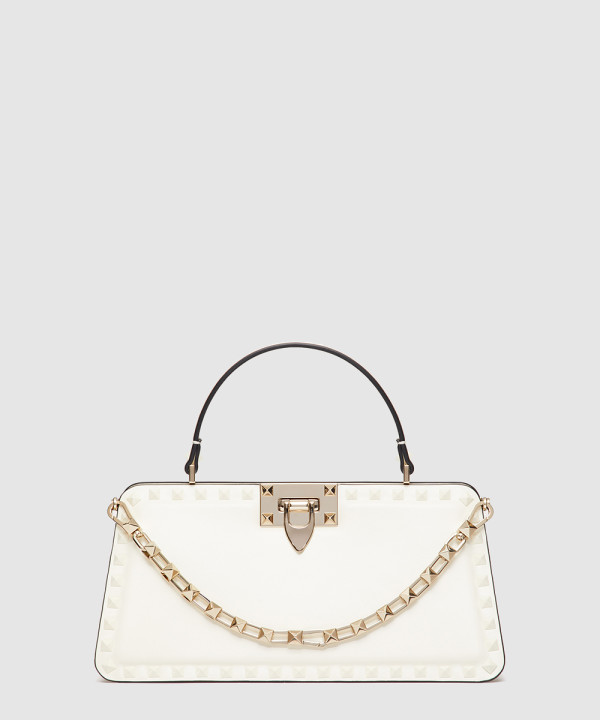 [VALENTINO-발렌티노]락스터드 송아지 가죽 클러치