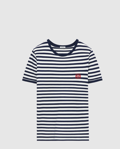 [LOEWE-로에베]비스코스 혼방 슬림핏 티셔츠