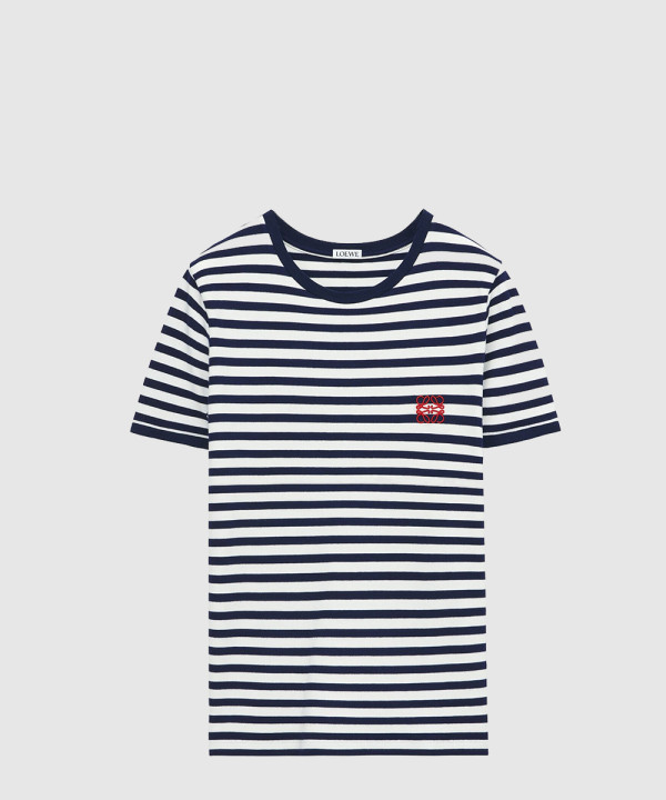 [LOEWE-로에베]비스코스 혼방 슬림핏 티셔츠