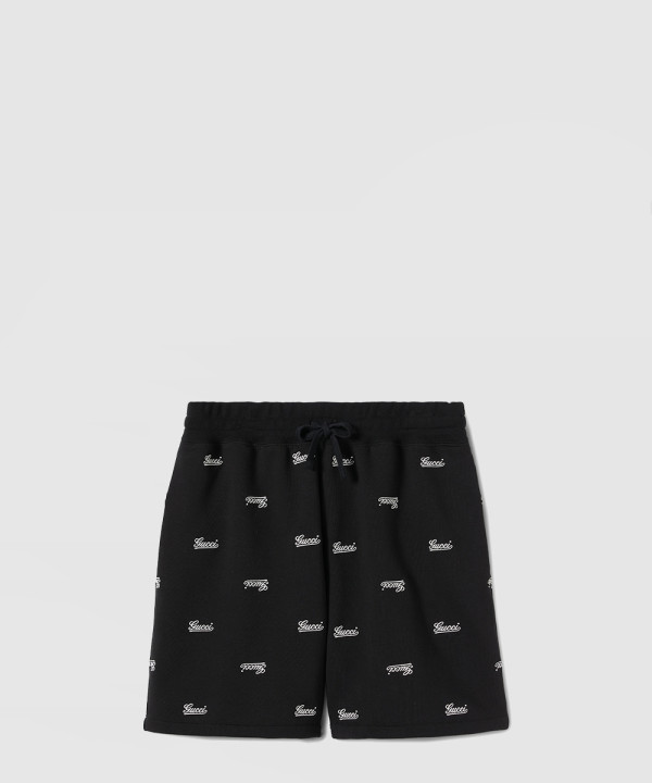 [GUCCI-구찌]자수 장식 코튼 저지 쇼츠 788089