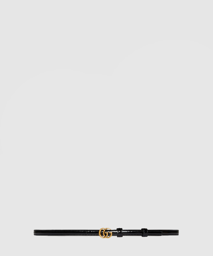 레플리카|이미테이션 gucci-구찌씬-페이턴트-더블-g-벨트-707327