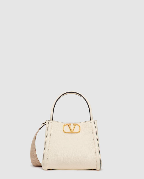 [VALENTINO-발렌티노]트럼펫 그레인 송아지 가죽 클러치