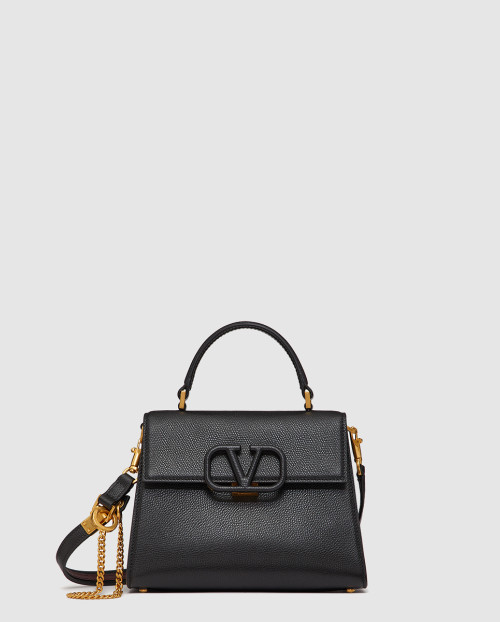 [VALENTINO-발렌티노]스몰 그레인 송아지 가죽 토트백