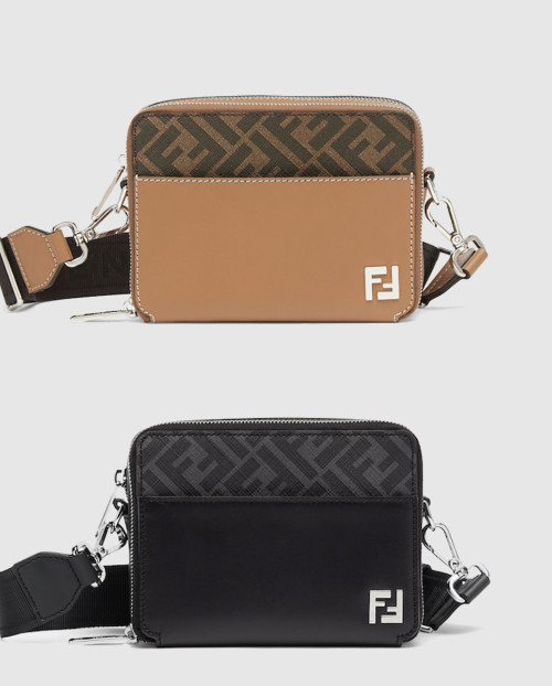 [FENDI-펜디]스퀘어 FF 카메라 케이스 오거나이저 7M0357