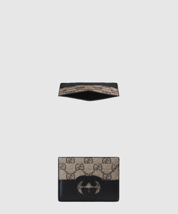 [GUCCI-구찌]컷아웃 인터로킹 G 카드 케이스 701425
