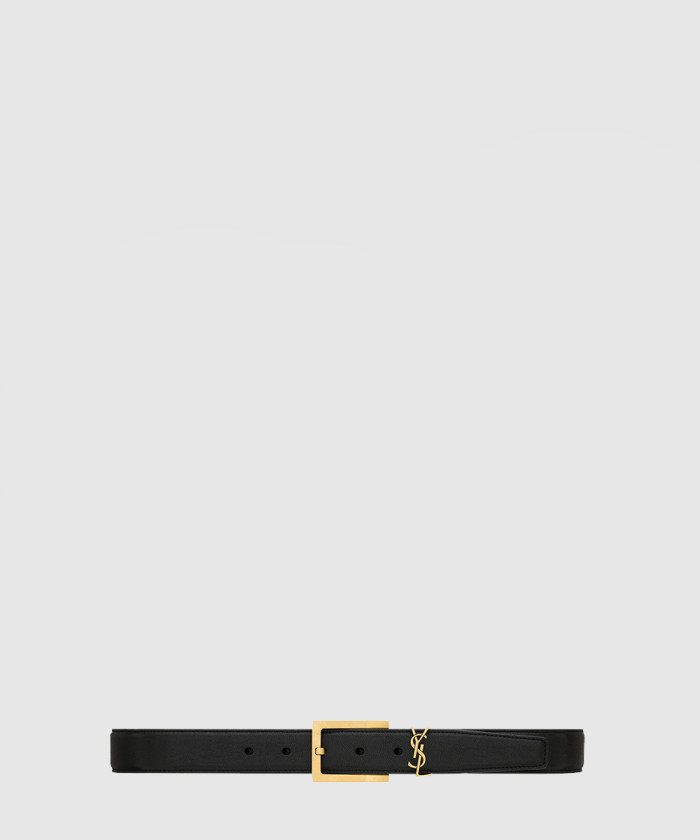 레플리카|이미테이션 saint-laurent-생로랑그레인-램스킨-소재의-벨트-789588