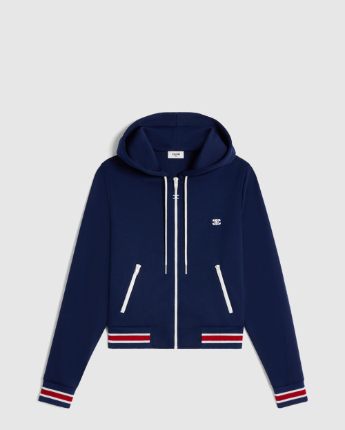 [CELINE-셀린느]트랙수트 재킷 더블 페이스 저지 2Y14F1