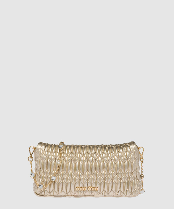 [MIUMIU-미우미우]크리스탈 클로케 숄더백 5BD417