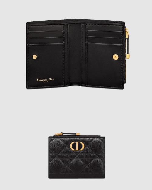 [DIOR-디올]카로 달리아 지갑 S5173