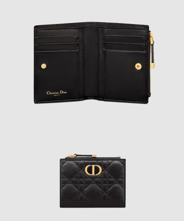 [DIOR-디올]카로 달리아 지갑 S5173
