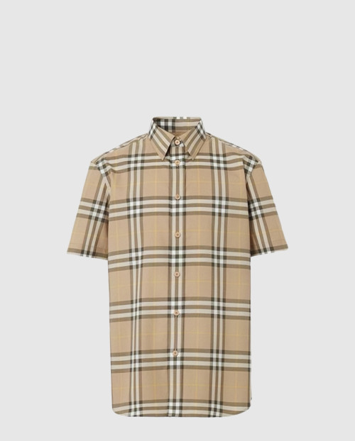 [BURBERRY-버버리]체크 코튼 셔츠 80576321