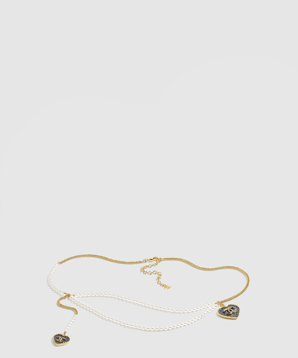 [CHANEL-샤넬]체인 벨트 ABC747