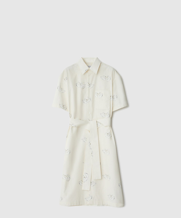 [BURBERRY-버버리]스완 코튼 드레스 80961761