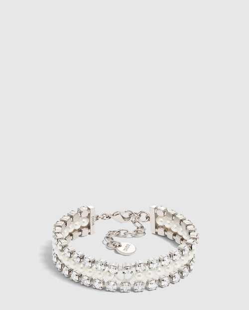 [DIOR-디올]스파클 진주 크리스탈 팔찌 B2459
