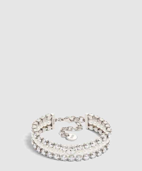 [DIOR-디올]스파클 진주 크리스탈 팔찌 B2459