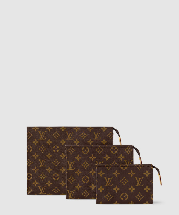 [LOUIS VUITTON-루이비통]트리오 토일렛 파우치 M47195