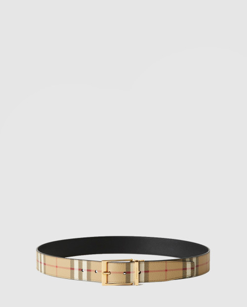 [BURBERRY-버버리]리버시블 체크 벨트 80702811