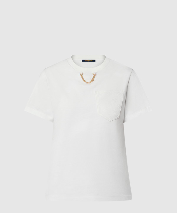 [LOUIS VUITTON-루이비통]모노그램 포켓 티셔츠 1AG335