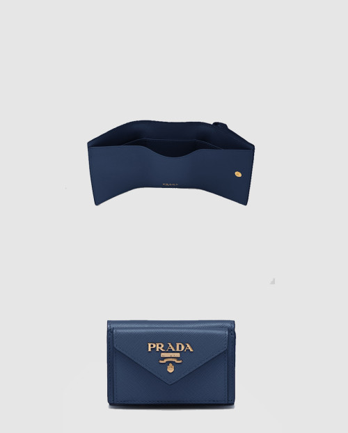[PRADA-프라다]스몰 사피아노 가죽 지갑 1MH021