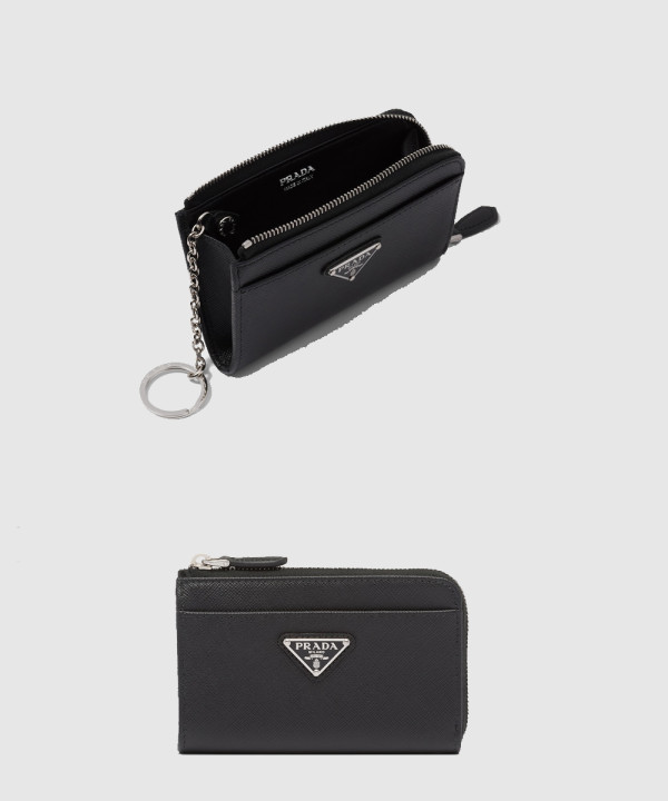 [PRADA-프라다]사피아노 가죽 키홀더 1PP122