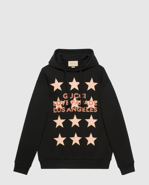 [GUCCI-구찌]후드 긴팔 맨투맨 티셔츠 615061