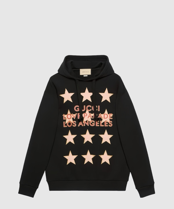 [GUCCI-구찌]후드 긴팔 맨투맨 티셔츠 615061