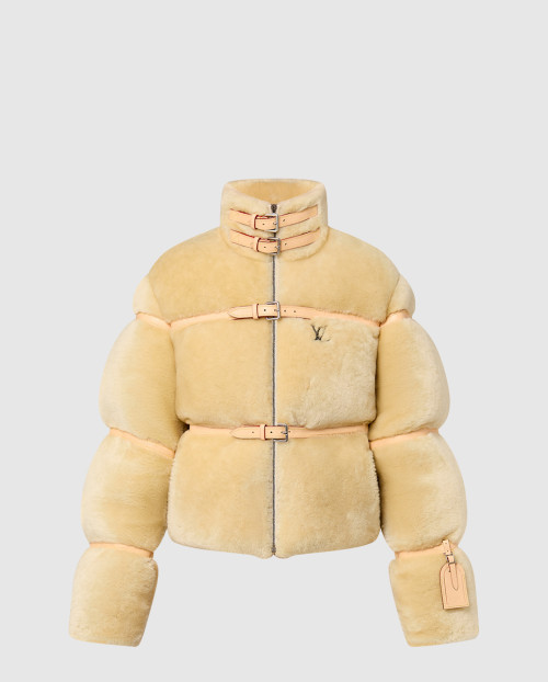 [LOUIS VUITTON-루이비통]시어링 다운 블루종 1ABZJX