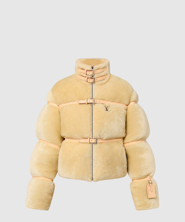 [LOUIS VUITTON-루이비통]시어링 다운 블루종 1ABZJX