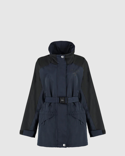 [PRADA-프라다]체스트 로고 벨티드 테크 자켓 29X133