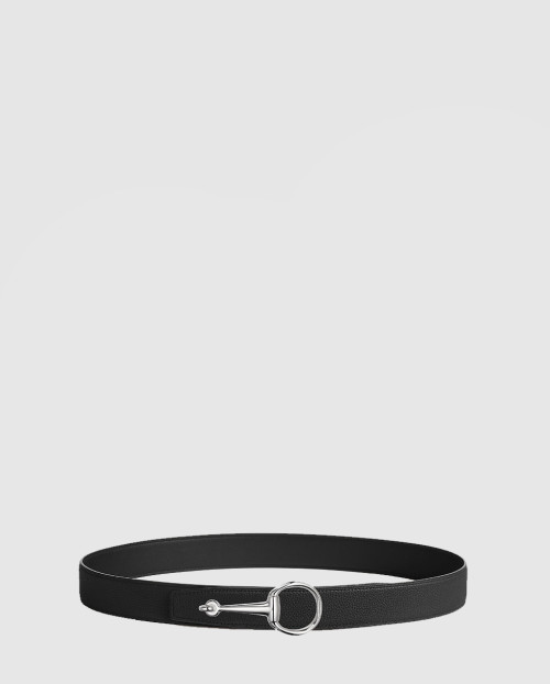 [HERMES-에르메스]라이더 버클 양면 가죽 벨트