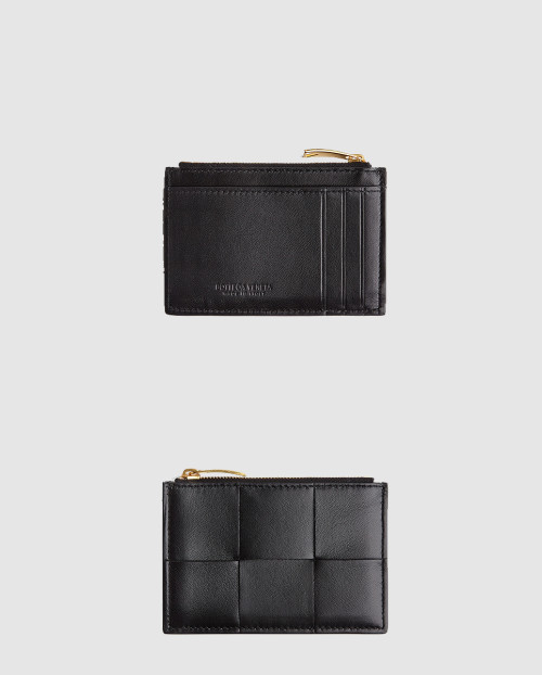 [BOTTEGA-보테가베네타]지퍼 카드 지갑 651393