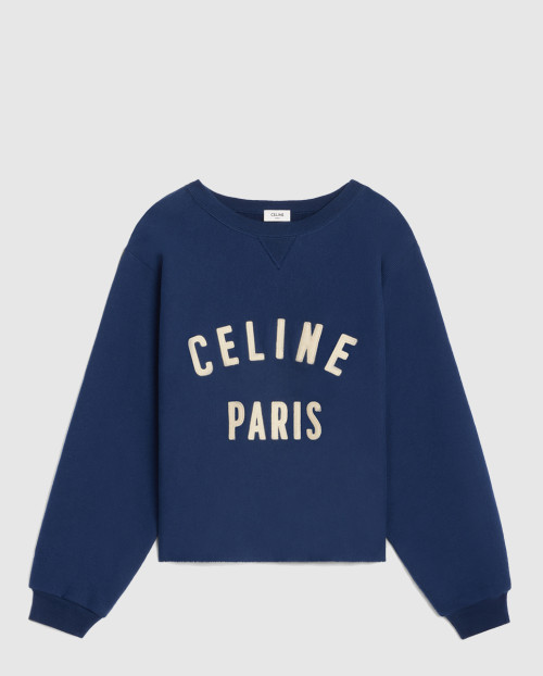[CELINE-셀린느]루즈 스웨트셔츠 코튼 플리스 2Y43E6