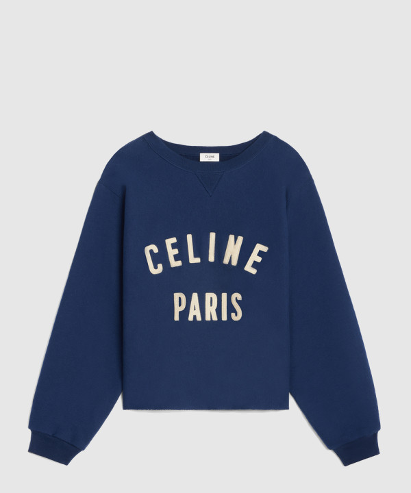 [CELINE-셀린느]루즈 스웨트셔츠 코튼 플리스 2Y43E6