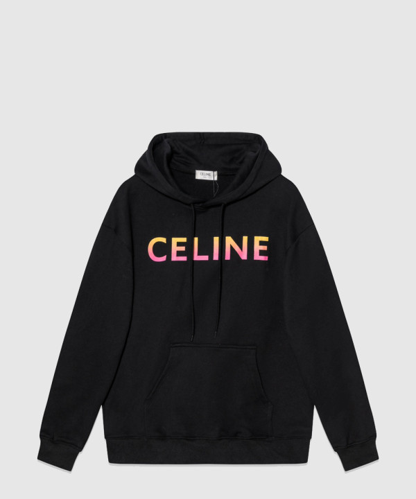 [CELINE-셀린느]코튼 플리스 루즈 후드 2Y7536