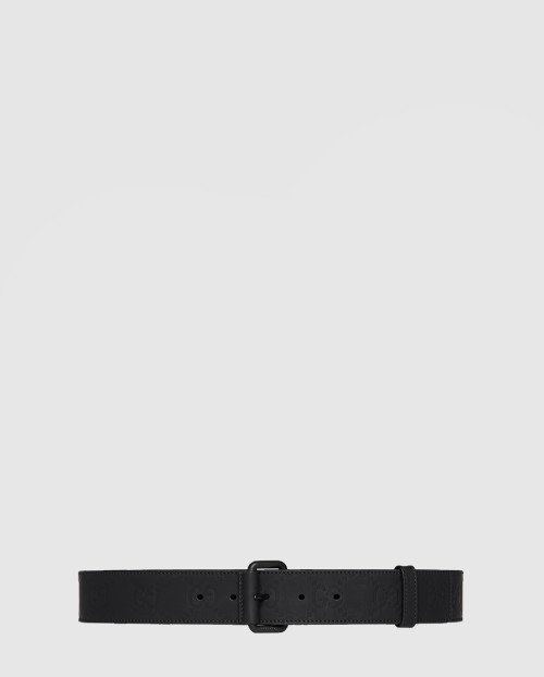 [GUCCI-구찌]GG 러버 효과 벨트 771297