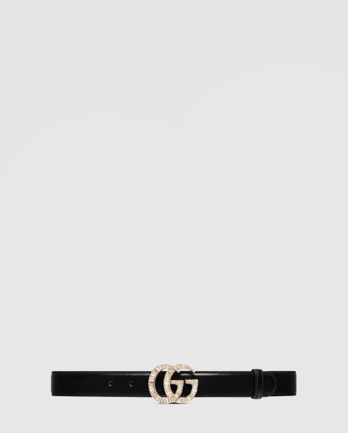 [GUCCI-구찌]지그마몽 크리스털 벨트 795563