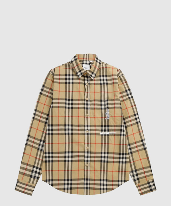 [BURBERRY-버버리]코튼 포플린 셔츠 80320641
