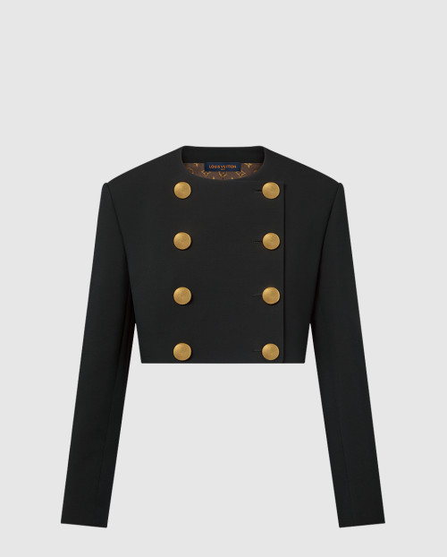 [LOUIS VUITTON-루이비통]해머드 버튼 테일러드 재킷 1AFTA6